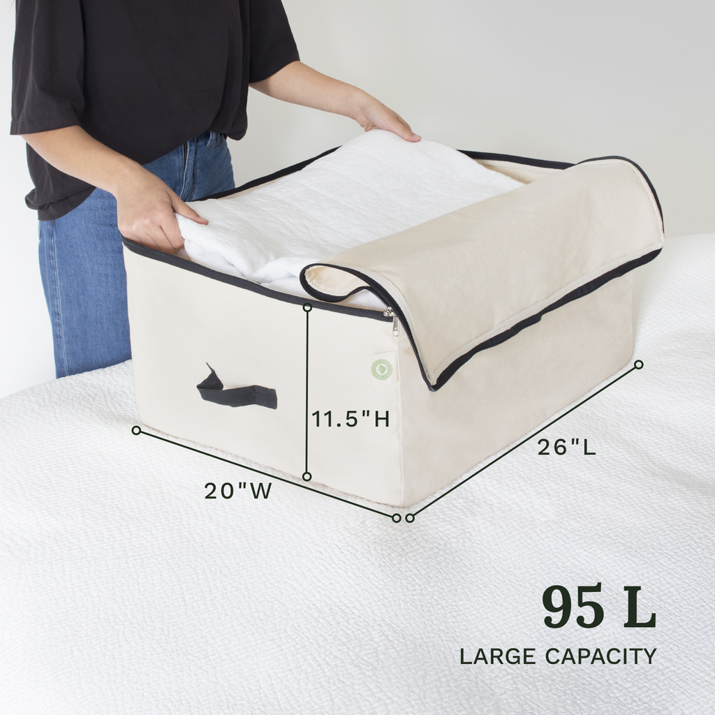 Canvas Bedding Storage Bags for RVs and Campers